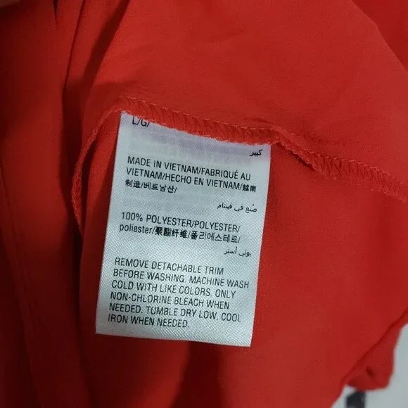 JM Collection Womens Necklace Pullover Blouse (AG) - Picture 7 of 8